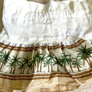 Tropical Themed Valance 🌴